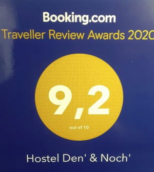 хостел Саратов, награда от Booking.com